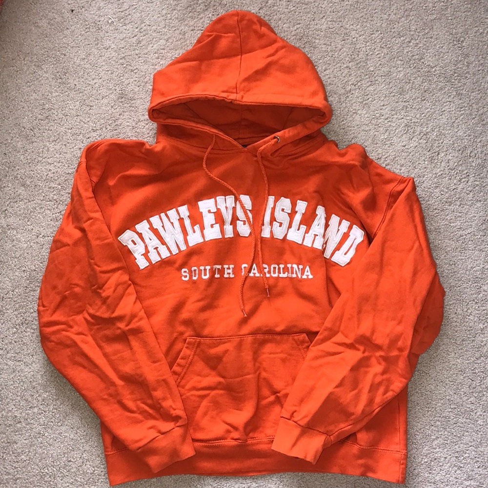 Orange Sweatshirt
